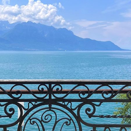 Montreux Riviera Suite Waterfront 3 Bedrooms Private Parking Exteriör bild