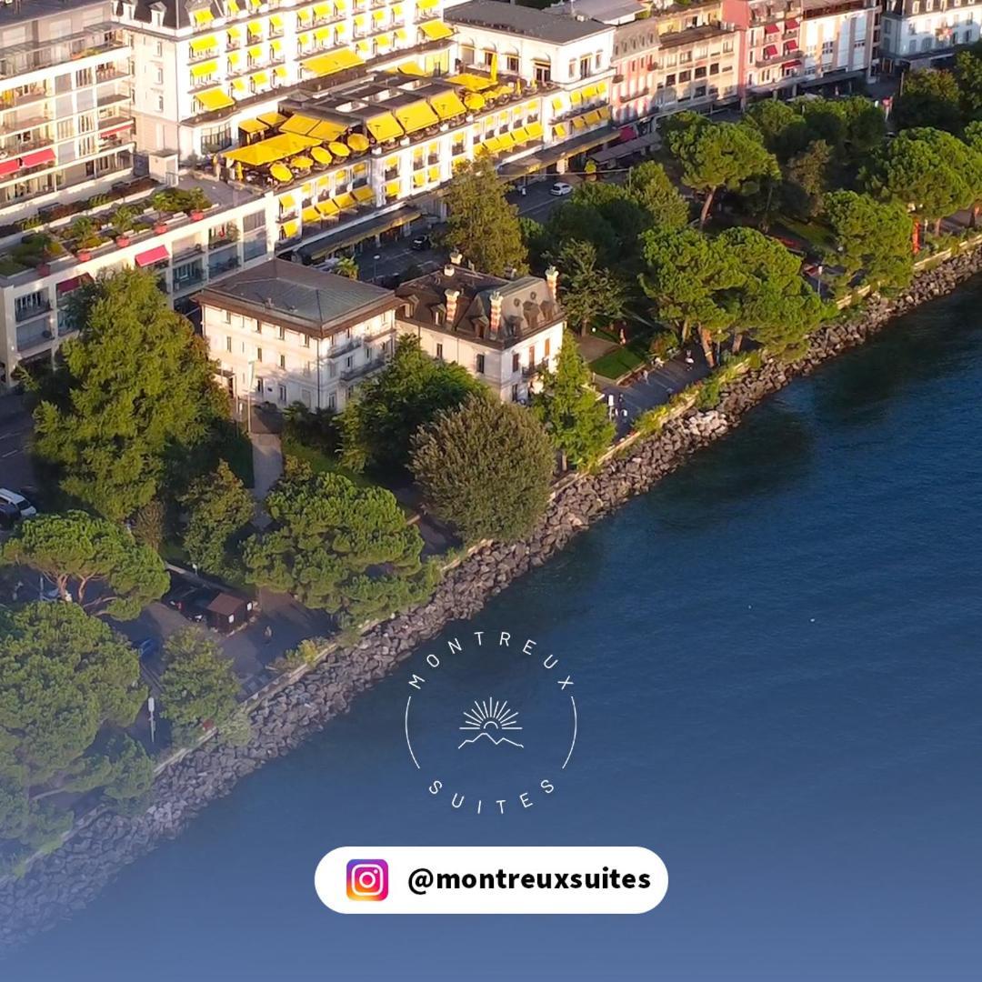 Montreux Riviera Suite Waterfront 3 Bedrooms Private Parking Exteriör bild